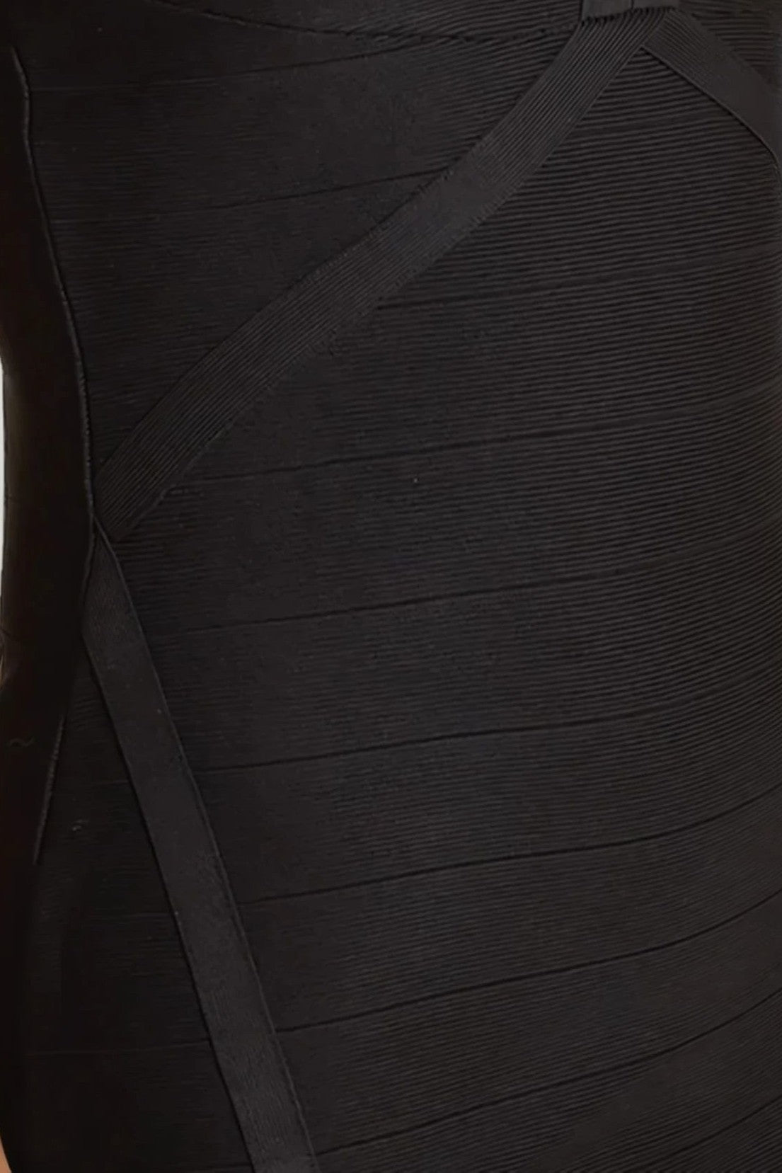 Black Bandage Bodycon Mini Dress-4
